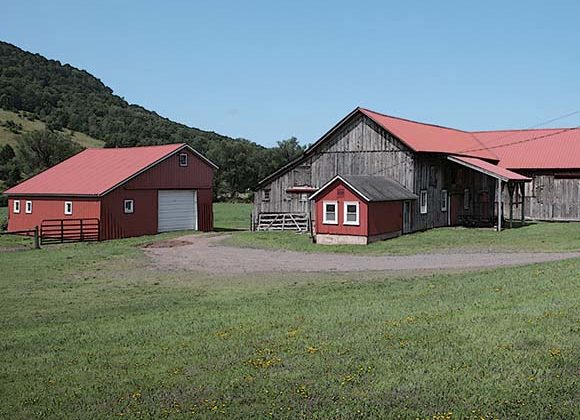 Barns on Land with Farm Insurance in Hobart, NY